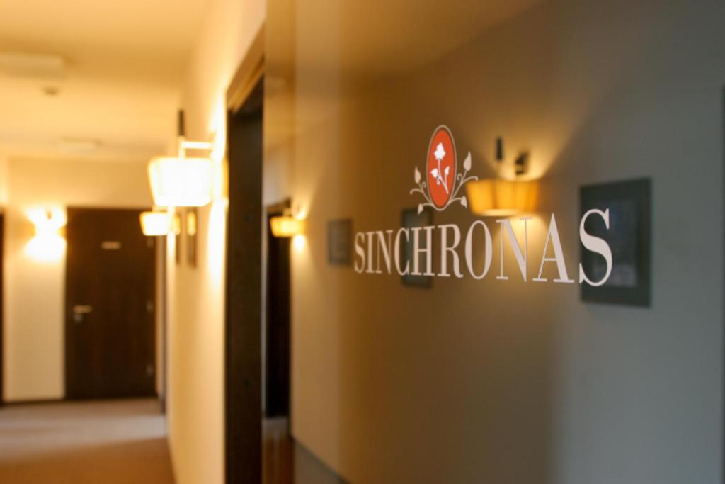 Hotel Sinchronas Telšiai Exteriör bild